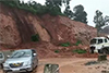 Car buried in mud following landslide on Shiradi Ghat on Bengaluru-Mangaluru highway